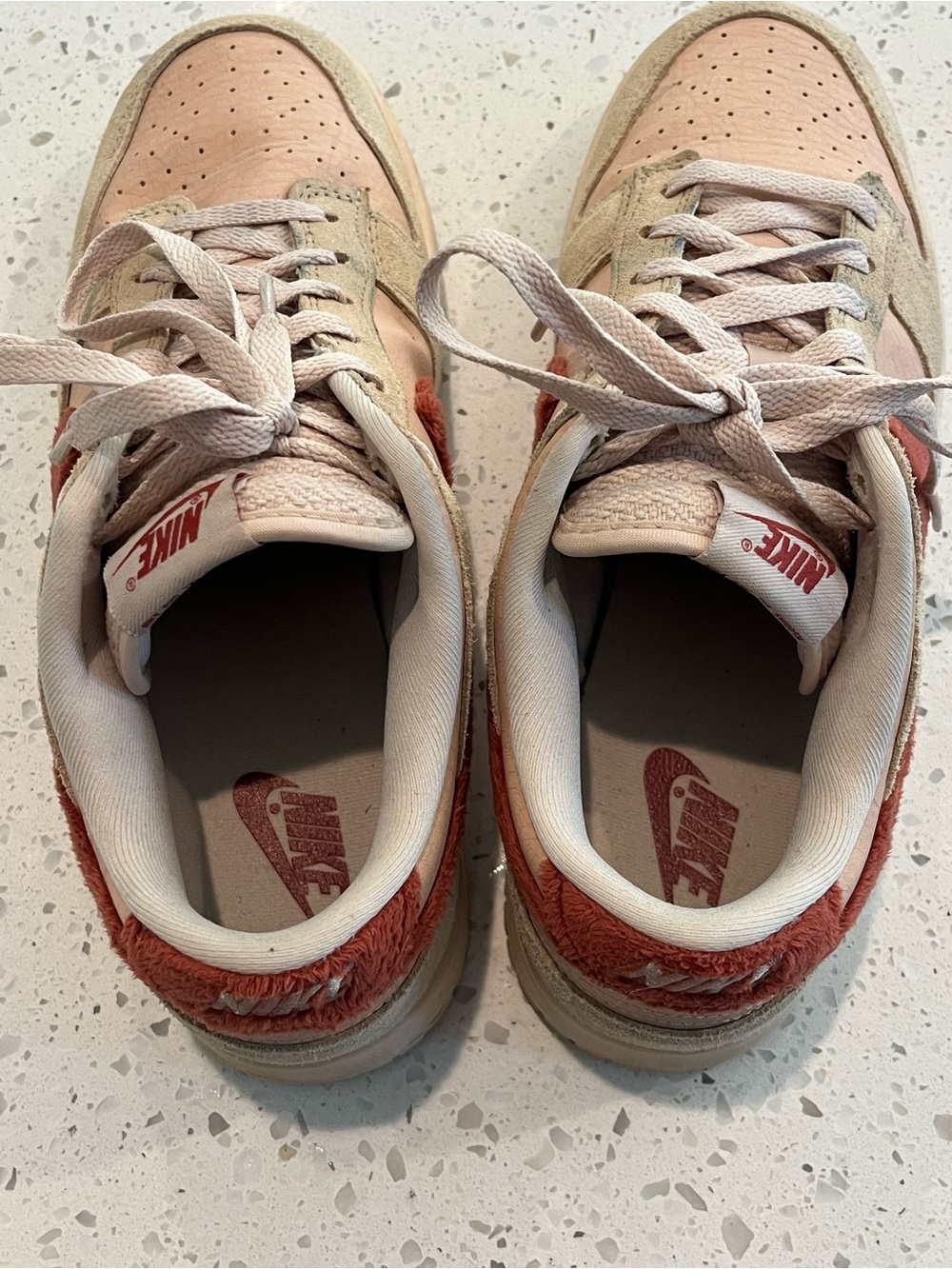 Nike Nike Dunk Low Terry Swoosh Sz 10W - Picture 9 of 10